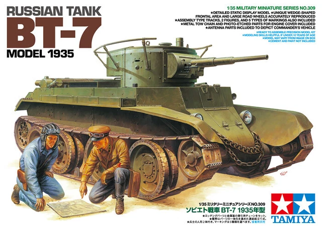 Tamiya Maquette 1/35, Russian Tank BT-7 Modèle 1935,ref.35309