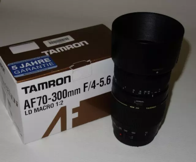 Tamron A17 70-300 mm F/4-5.6 LD Di AF Macro Objektiv für Canon EOS DSLR Kamera
