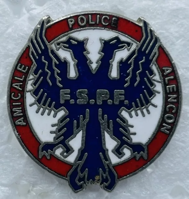 Pins Pin's Pin Amicale De La Police D'alencon Fspf Zamac - Cmc