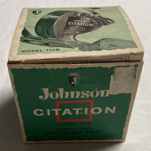 VINTAGE JOHNSON CITATION Model 110B Fishing Reel $109.50 - PicClick