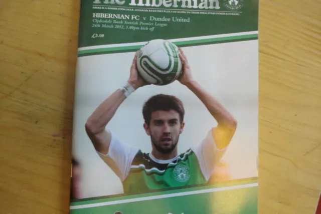 Hibernian (Hibs) V Dundee United                                         24/3/12