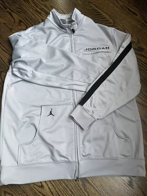 Jordan jsw jumpman tricot jacket white deals
