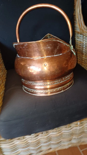 Bassine à confiture 50 cm en cuivre masssif