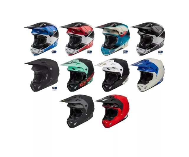 Fly Racing Formula CP Rush/Slat MX ATV Off-Road Helmet