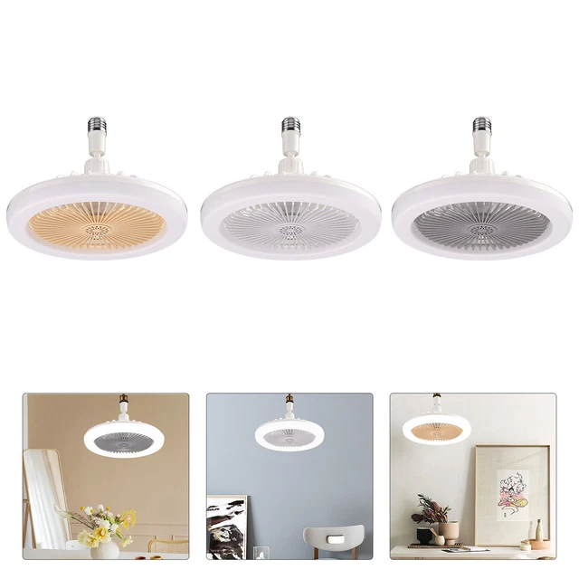 Ventilateur de Plafond Clair Salon 3 Lames Design Innovant Super Calme Moteur