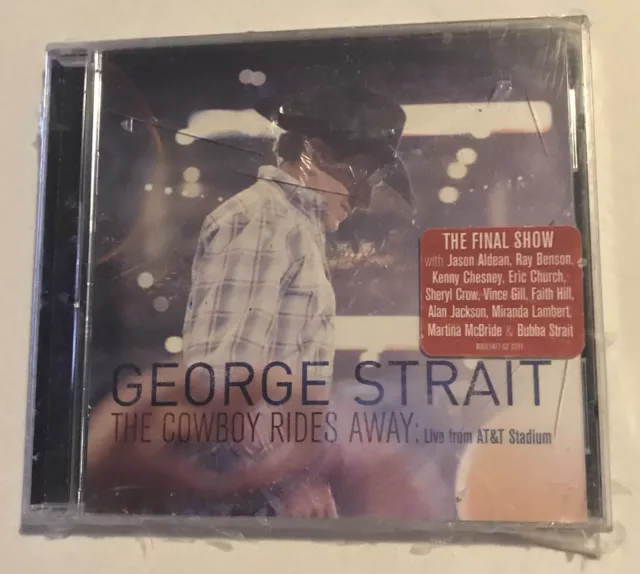 Cowboy Rides Away: Live from At&T Stadium by George Strait (CD, 2014) New