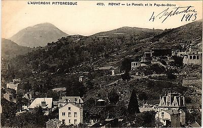 CPA the Auvergne picturesque royat heaven and le puy-de-dome (409393)