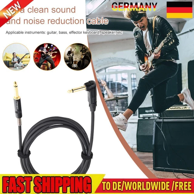 Guitar Cable Wire Cord Professional Bass Electric Box Audio Cable (Wired B Type)