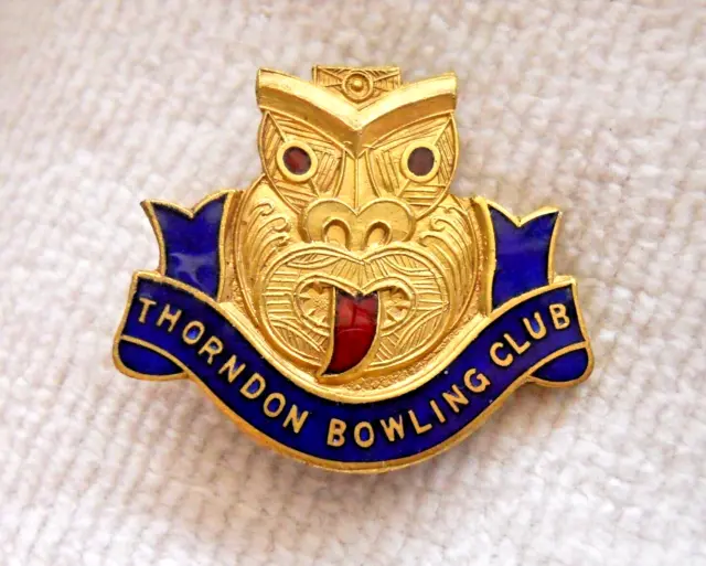Thorndon, New Zealand Bowls Club Badge