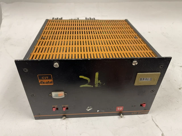 Alcatel CFF 450 Turbo Type 8220 Annecy Turbomolecular Vacuum Pump Controller