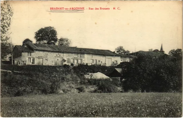 CPA BRABANT-en-ARGONNE - Rue des Broutes (109882)