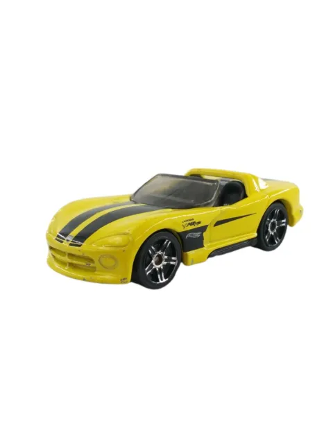 Hot Wheels Then and Now Dodge Viper RT/10 Yellow 1:64 Diecast Car 2017
