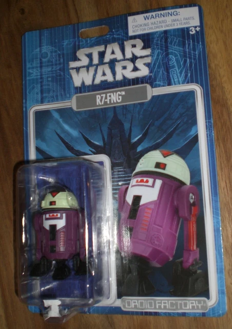 Star Wars Droid Factory - R7-FNG - 3,75" Esclusiva parchi Disney Halloween 2022
