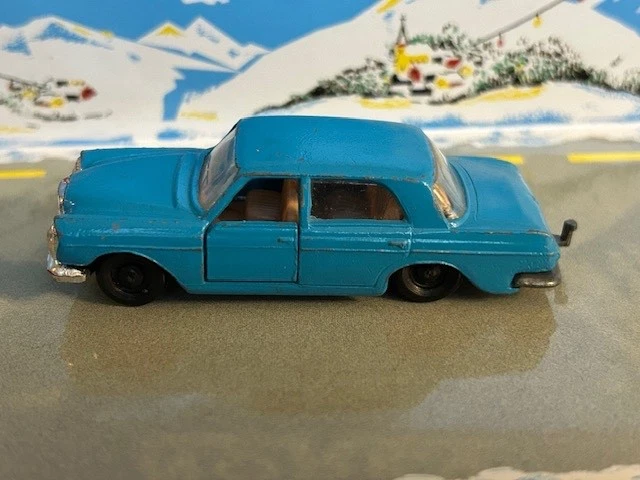 Majorette Mercedes-Benz 280 SL – Miniature Vintage Made in France avec Caravane - Collection