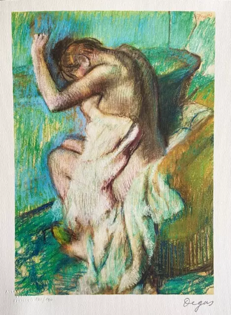 Edgar Degas Lithographie (Paul Cézanne Gauguin Edvard Munch Egon Schiele §)