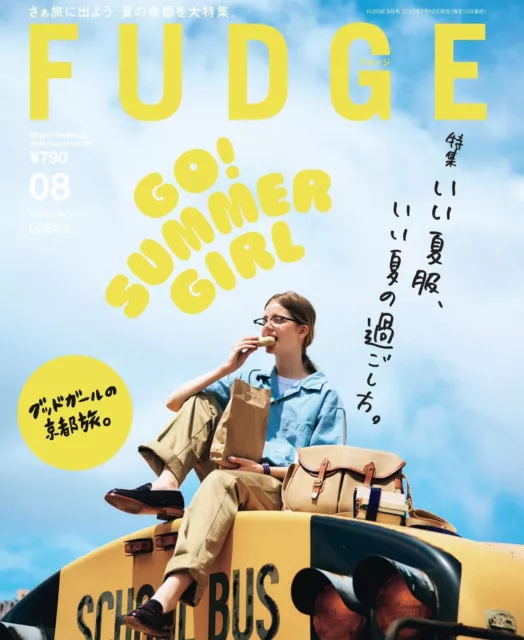 SUMMER　GO!　mode　D'AOÛT　GIRL　FUDGE　FR　32,87　féminine...　Magazine　NUMÉRO　EUR　PicClick　2023　de