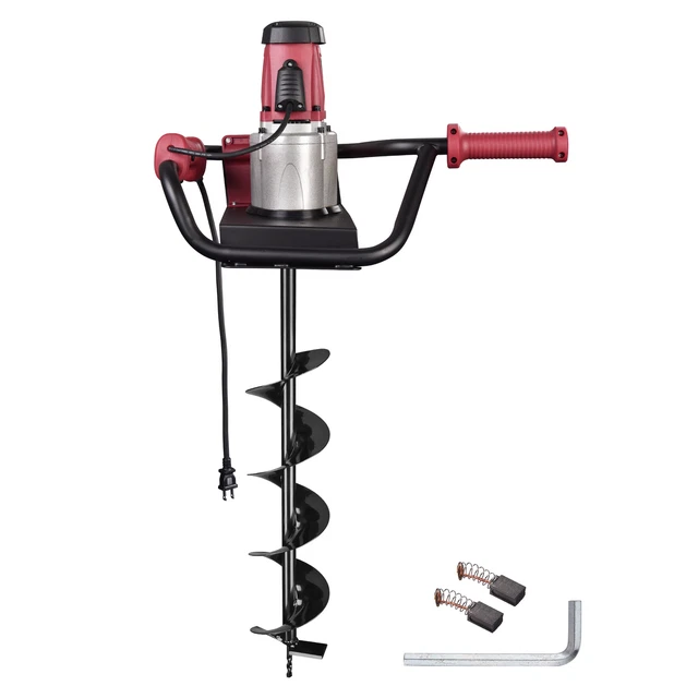 1500W Electric Earth Auger Powerhead Digging Machine Garden Auger W/ 6"x31" Bit