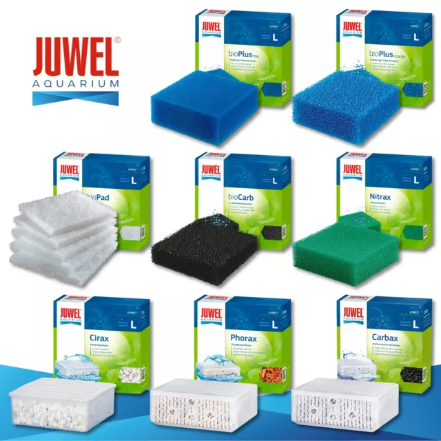 Juwel Milieu Filtrant L 8er Set Biopad Bioplus Biocarb Nitrax Cirax Phorax