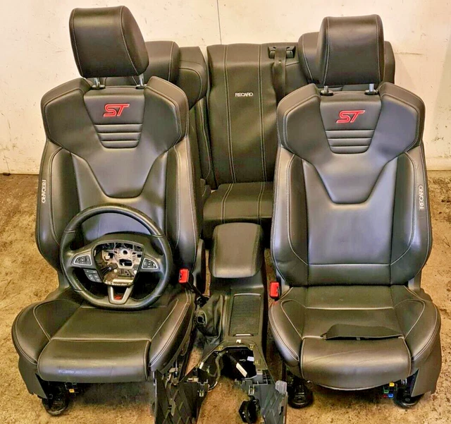 FORD FOCUS ST Interior 2012 2017 Black Leather Line Mk3 Recaro Seats ford-focus-st-interior-2012-2017-black-leather-line-mk3-recaro-seats