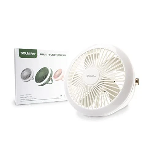 SOLMIRA Ventilateur Portable avec Batterie Rechargeable USB de Type C Design ...