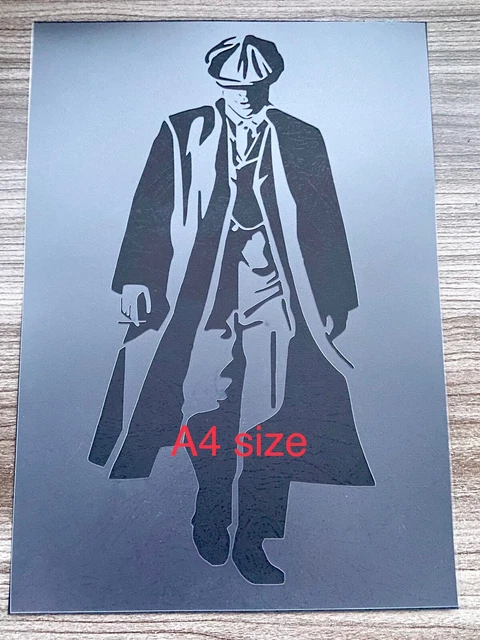 PEAKY BLINDERS STENCIL for painting walls signbar barrel tommy shelby ...