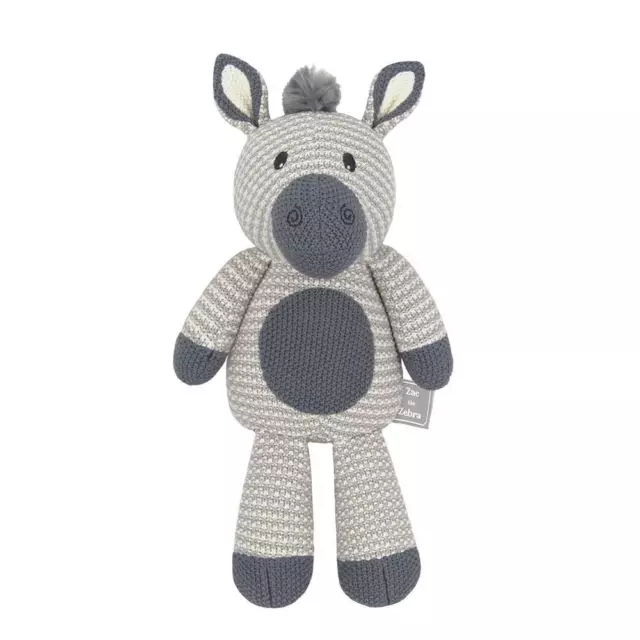 Living Textiles Whimsical Softie Toy (Zac the Zebra) - 36cm Living Textiles