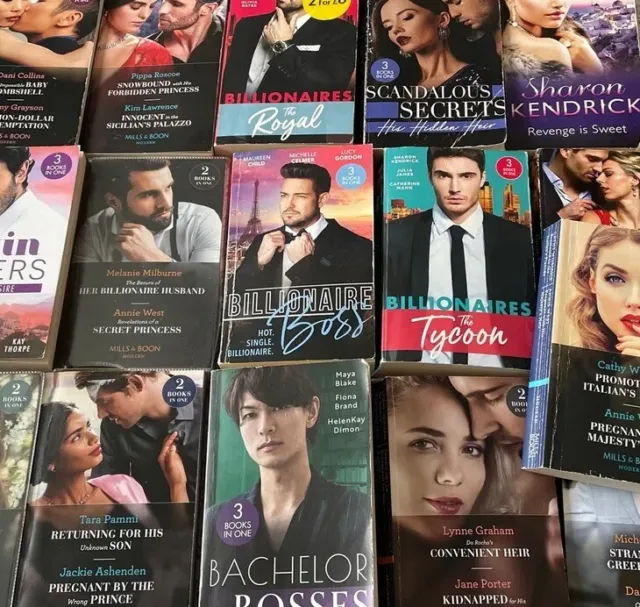 Mills And Boon Modern 2 In 1 Bundle Job Lot X 6 Books 2 Or 3 In 1 Book Mix