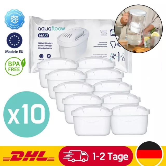 10x Filterkartuschen, ersetzen Brita Maxtra (auch Plus), Marella, Style, Flow