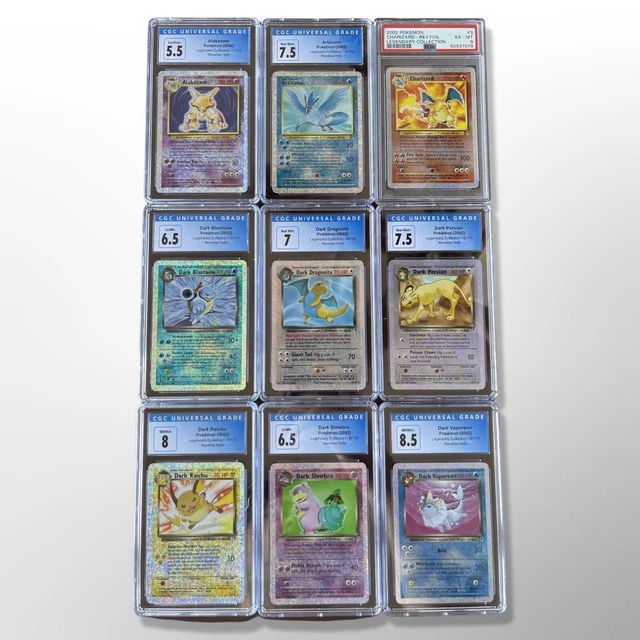 GRADED LEGENDARY COLLECTION 110/110 100 Complete Reverse Foil Pokemon
