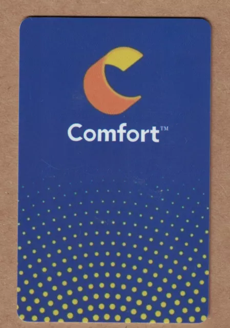 Comfort Hotel Room Key Card Canada