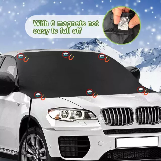 Magnet Auto Frontscheibenabdeckung Scheibenabdeckung ❄️ Schnee