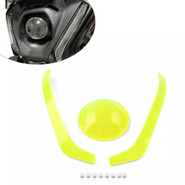 Front Headlamp Guard Screen Lens Cover Protector For Yamaha MT09 MT-09 2021-2022