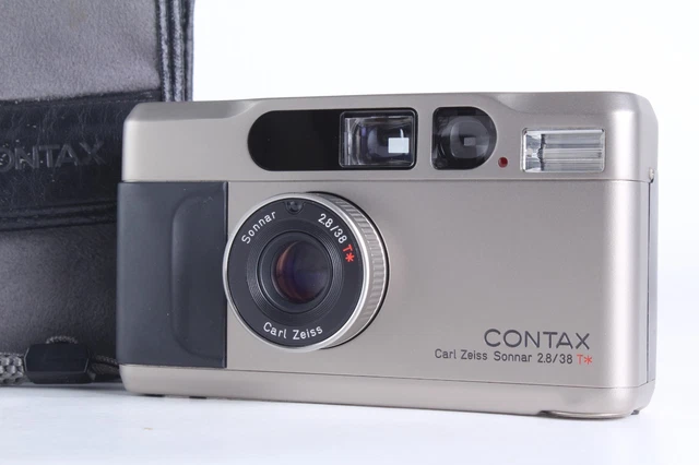 コンタックスT コンタックス CONTAX T 初代ブラック 動作品 フラッシュ発光せず