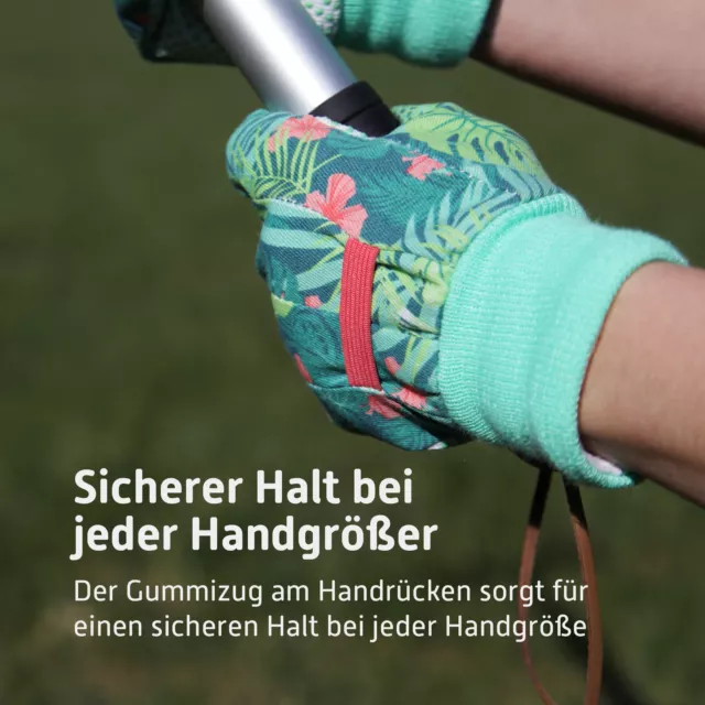 Gartenhandschuhe S/M - M/L Arbeitshandschuh Rutschfest Handschuh Schutzhandschuh 2