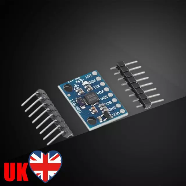 GY-521 MPU-6050 Durable 3 Axis Analog Gyro Sensors IIC I2C Accelerometer Module