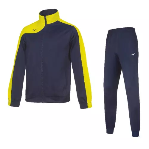 TUTA CON PANTALONE DA UOMO MIZUNO TEAM KOBE KNITTED TRACKSUIT navy