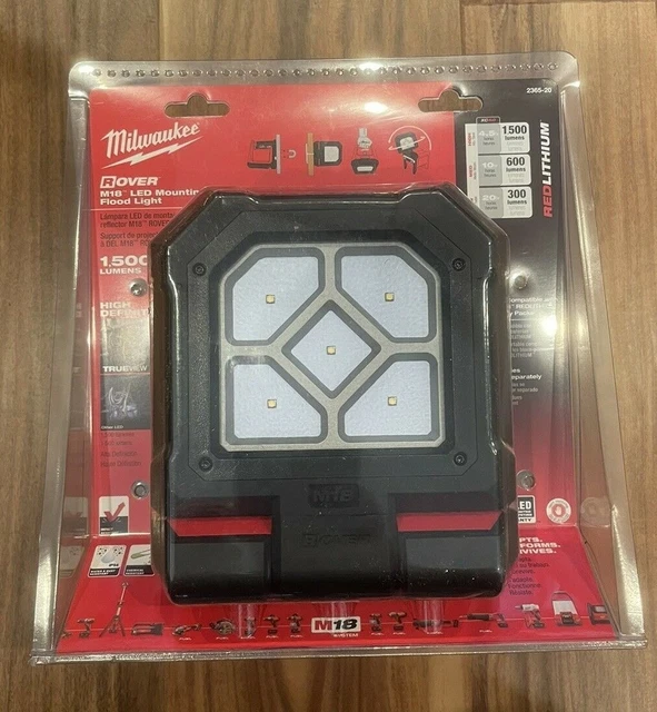 MILWAUKEE M18 ROVER Mounting Flood Light - (2365-20) £132.29 - PicClick UK