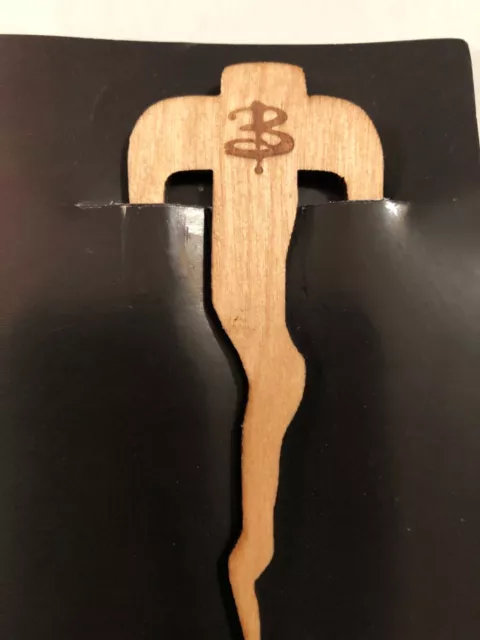 BUFFY THE VAMPIRE SLAYER Mr. Pointy Wood Bookmark Loot Crate EXCLUSIVE Mythical 3