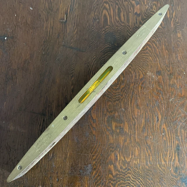 VINTAGE J RABONE No. 1625 12 Inch Two Way Spirit Level 7.99