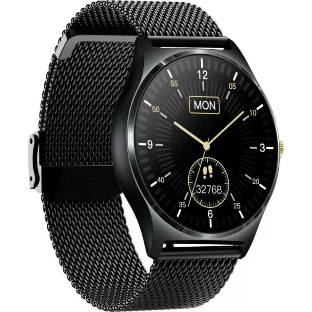 XCOAST QIN XC Pro Smartwatch   45 mm  Schwarz