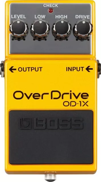 BOSS OD-1X Overdrive Guitar Effect Pedals Multi-Dimensional Processing