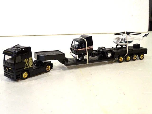 camion américain semi remorque Technologie Tour Majorette, échelle 1/87