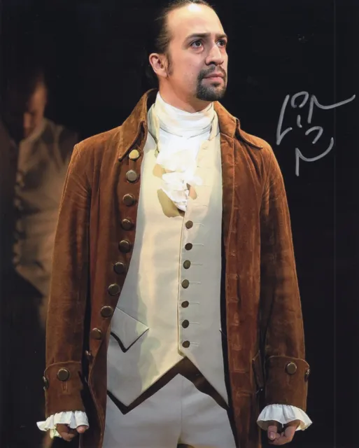 Lin-Manuel Miranda signed Hamilton autographed 8x10 photo #2