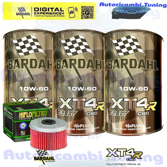 Mantenimiento Aceite Bardahl Calcomanía XT4R 10W60 Honda