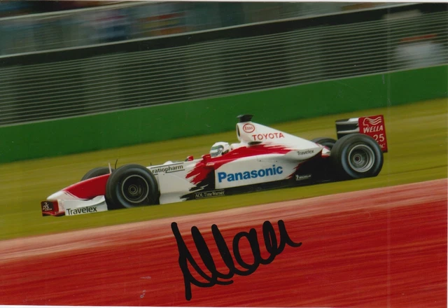 ALAIN PROST & AYRTON SENNA FORMULA ONE F1 SIGNED AUTOGRAPH PHOTO PRINT