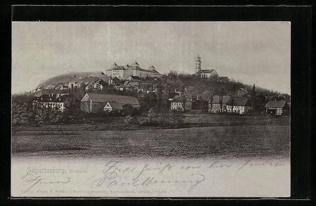 AK Augustusburg i. Erzgeb., Gesamtansicht