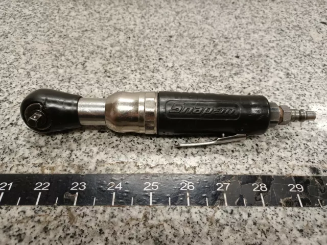 Snap-On FAR2505 1/4" Drive Mini Air Ratchet, Cushioned Soft Grip, a-x