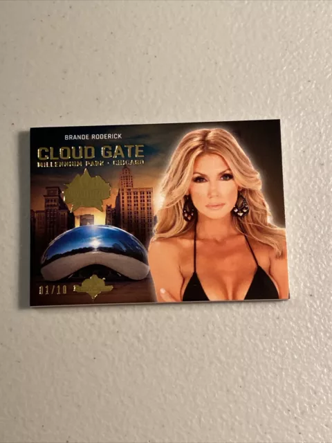 BRANDE RODERICK 1/10 2019 Benchwarmer 40th National THE BEAN Cloud Gate Gold🔥