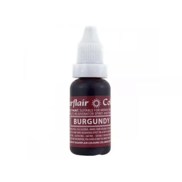 Sugarflair Edible Droplet Paint Liquid Colours for Royal Icing 14ml