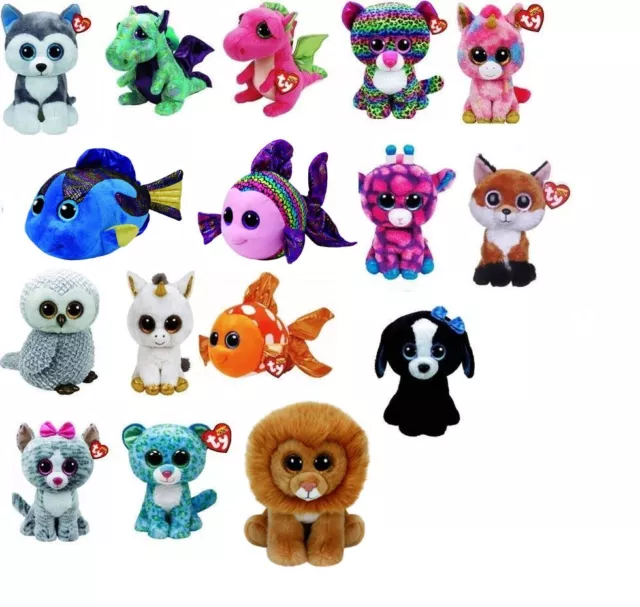 1 X TY Beanie Boos Large Plush Soft Toy approx 16.5 inch (42cm)